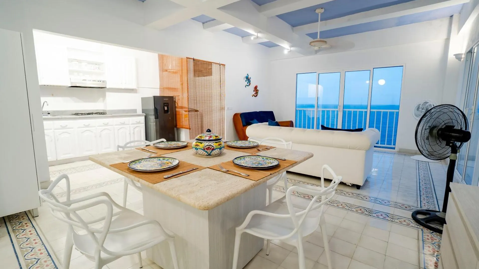 Ferienwohnung Renovated With Ocean View In Historic Center! Cartagena  Kolumbien